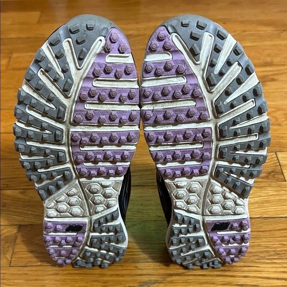 New Balance Minimus WP Golf Shoes Black Purple Women's 7.5 - Picture 5 of 5